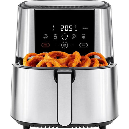 Chefman TurboFry Touch Air Fryer with 4 Presets Stainless Steel