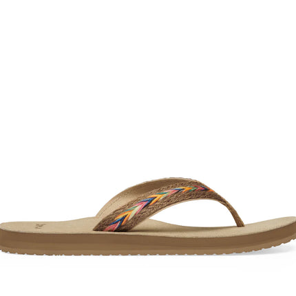 Sanuk Women's Fraidy Hemp Rainbow