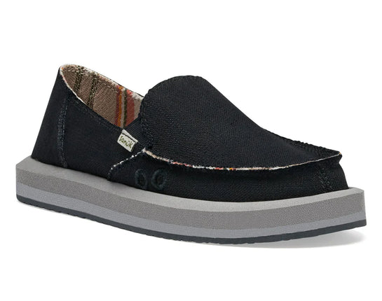 Sanuk Women's Donna St Hemp Ebony
