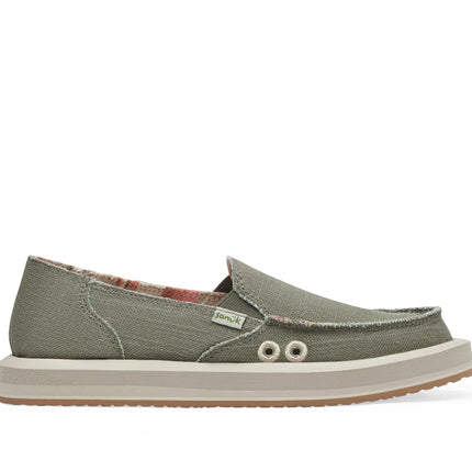 Sanuk Women's Donna St Hemp Smokey Olive