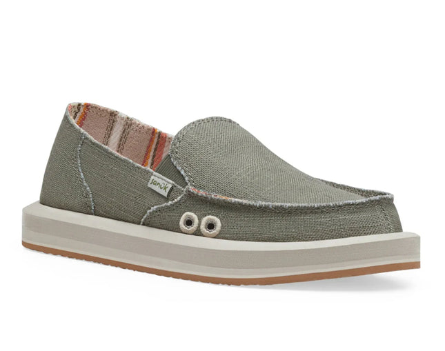 Sanuk Women's Donna St Hemp Smokey Olive