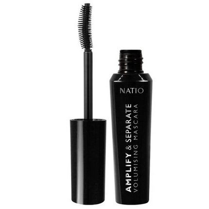 Natio Amplify & Separate Volumising Mascara – Black - OhYouLuckyDuck.com.au