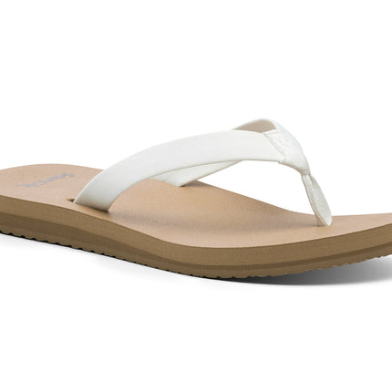 Sanuk Women's Ashland St White Tan