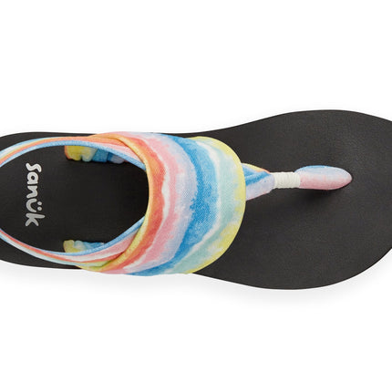 Sanuk Women's Sling St Midform Tie Dye Rainbow
