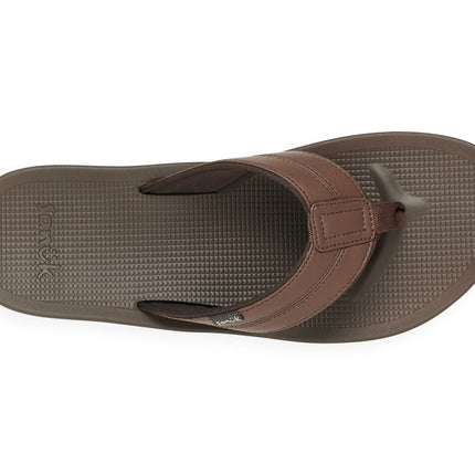 Sanuk Men's Cosmic Yoga Mat Brown