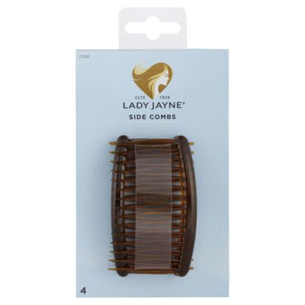 Lady Jayne Shell Side Comb 4 Pack - OhYouLuckyDuck.com.au