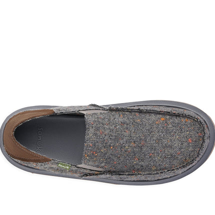 Sanuk Men's Vagabond St Donegal Grey