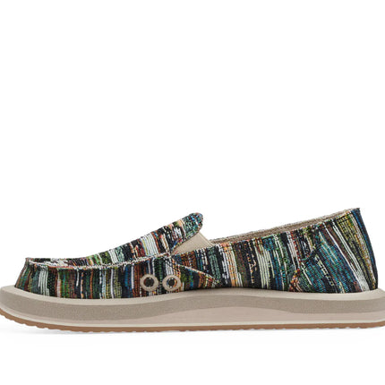 Sanuk Women's Donna St Grandma's Couch Black Multi