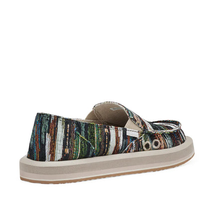 Sanuk Women's Donna St Grandma's Couch Black Multi