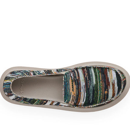 Sanuk Women's Donna St Grandma's Couch Black Multi