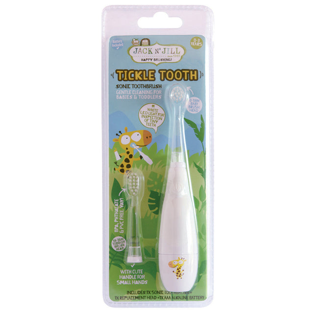 Jack N' Jill Tickle Tooth Sonic Toothbrush 0-3 Years