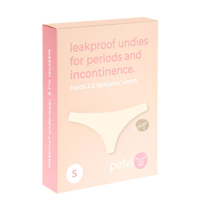 Pelvi Leakproof Bikini Beige Small