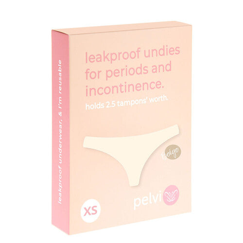 Pelvi Leakproof Bikini Beige XS