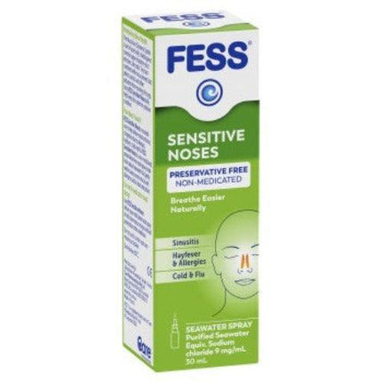 FESS Sensitive Noses Nasal Spray 30mL - OhYouLuckyDuck.com.au