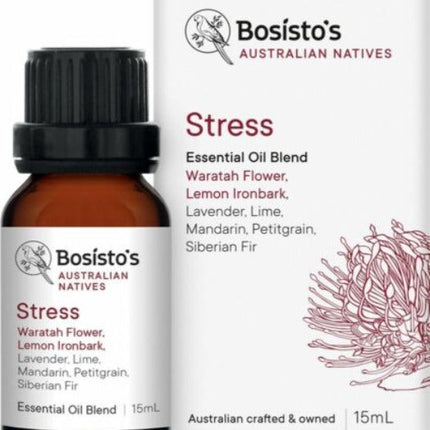 Bosistos Native Stress Oil 15ML - OhYouLuckyDuck.com.au