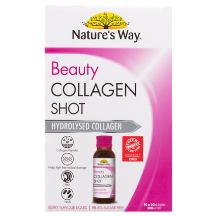 Nature's Way Beauty Collagen Shots 10x50mL