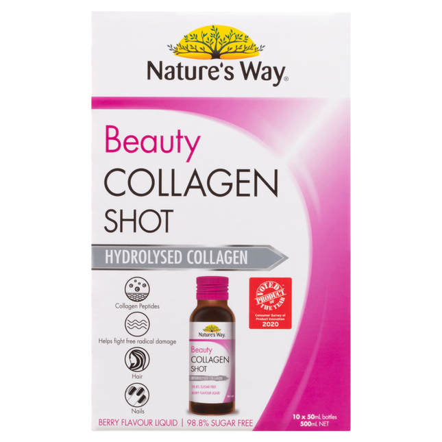 Nature's Way Beauty Collagen Shots 10x50mL