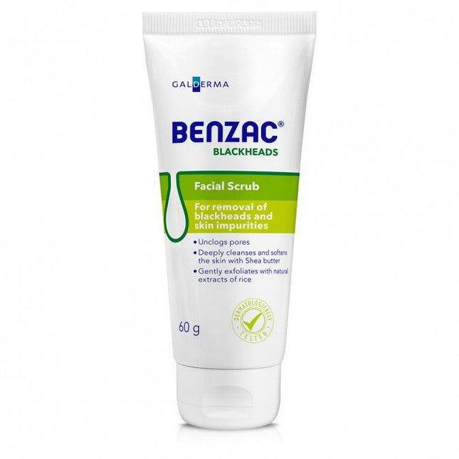 Benzac Blackheads Scrub 60g - OhYouLuckyDuck.com.au