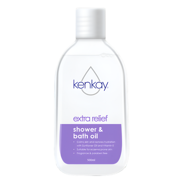 Kenkay Extra Relief Shower & Bath Oil 500mL