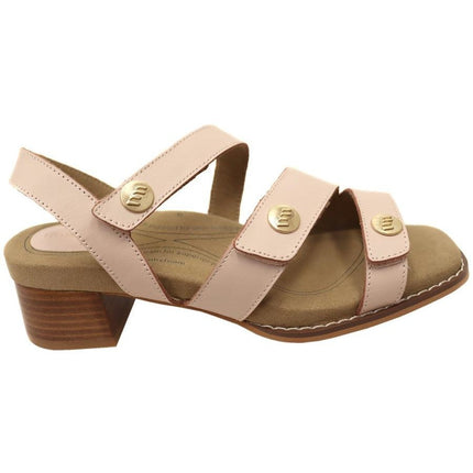 Homyped Kelsi Criss Cross Soft Nude Sandals Size 9