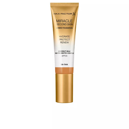 Max Factor Miracle Second Skin Foundation Tan - OhYouLuckyDuck.com.au