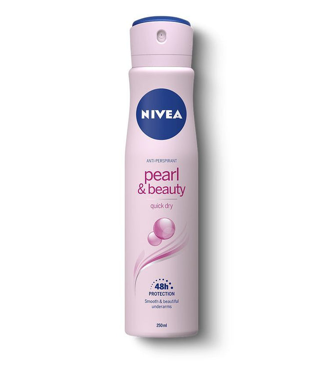 Nivea Pearl & Beauty Anti-perspirant Deodorant 250ml - OhYouLuckyDuck.com.au