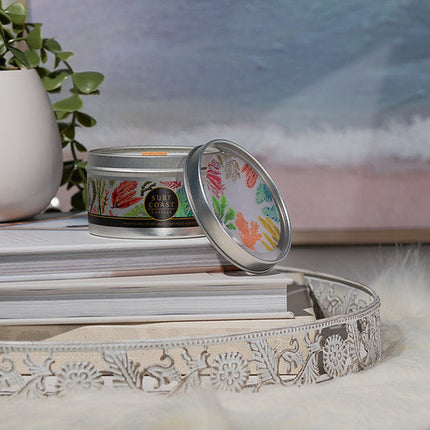Surf Coast Candles Travel Tin Seaflora Small