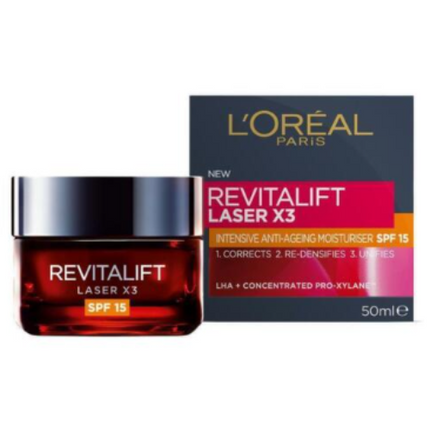 L'Oreal Revitalift Laser Day Cream SPF15 50mL - OhYouLuckyDuck.com.au