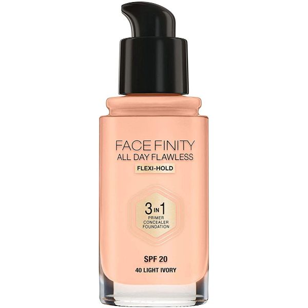 Max Factor Facefinity All Day Flawless 3-In-1 Foundation 40 Ivory - OhYouLuckyDuck.com.au