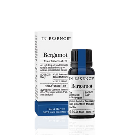 In Essence Bergamot Essential Oil 8ml - OhYouLuckyDuck.com.au