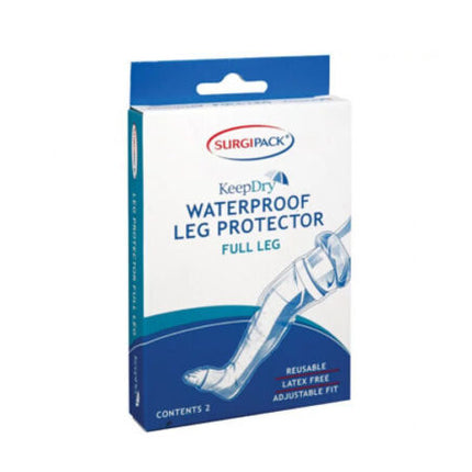 Surgipack Keep Dry Leg Protector Full Leg 2 Pack - OhYouLuckyDuck.com.au