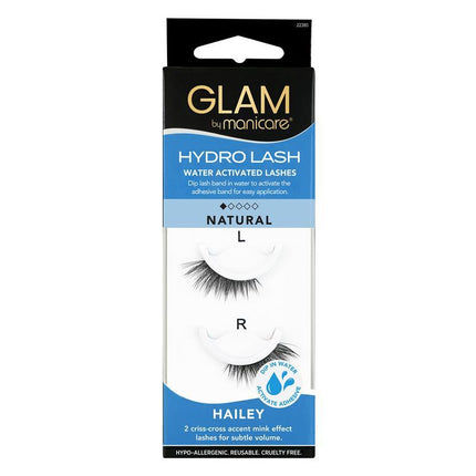 Glam By Manicare Hailey Hydro Lashes - OhYouLuckyDuck.com.au