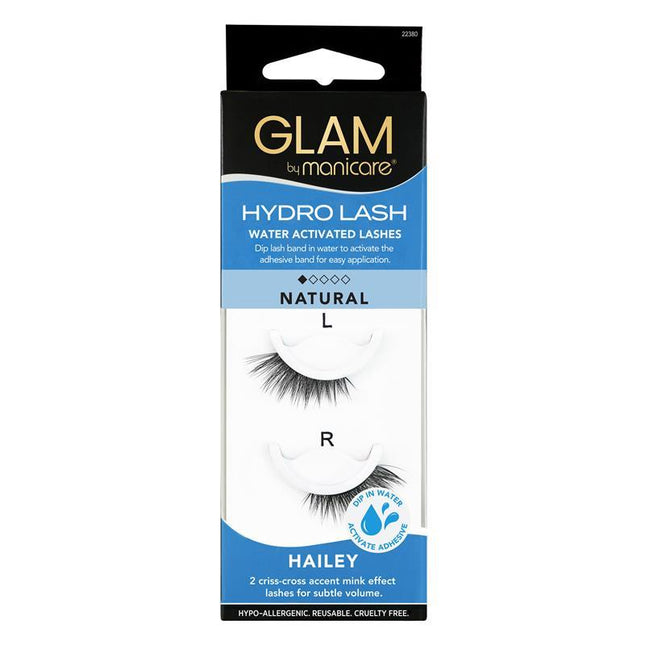 Glam By Manicare Hailey Hydro Lashes - OhYouLuckyDuck.com.au