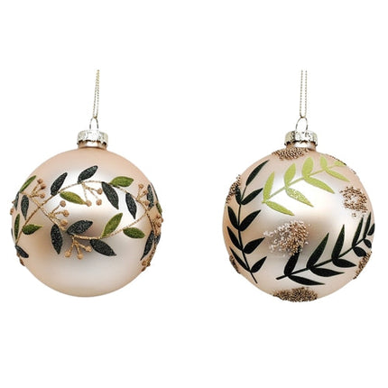 Urban Products Pretty Leaf Baubles Hanging Decoration