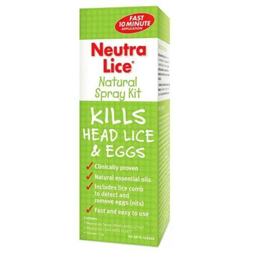Neutralice Head Lice Spray Kit - 200mL - OhYouLuckyDuck.com.au