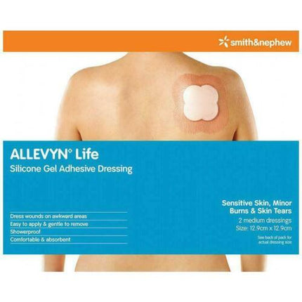 Allevyn Life Medium 12.9X12.9CM 2Pack - OhYouLuckyDuck.com.au