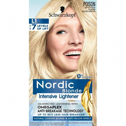 Schwarzkopf Nordic Blonde L1 Intensive Lightener - OhYouLuckyDuck.com.au