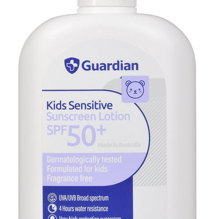 Guardian Kids Sensitive Sunscreen Lotion SPF 50+ 500ml