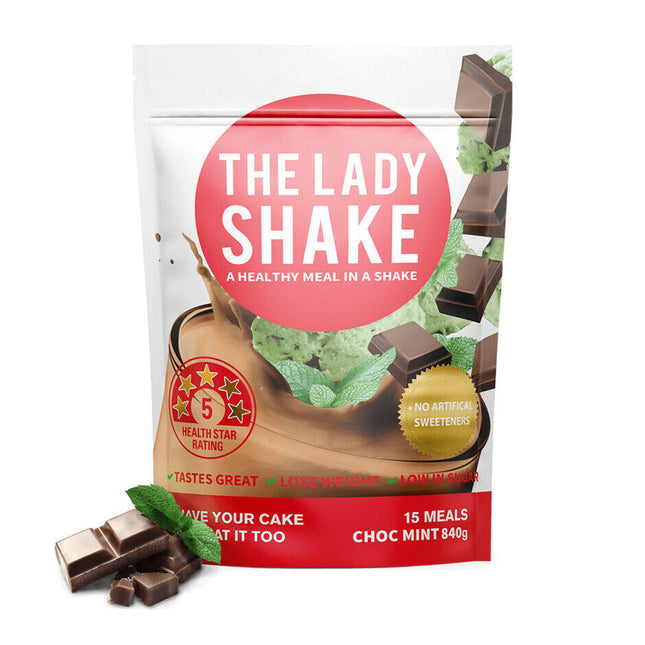 The Lady Shake Chocolate Mint 840G