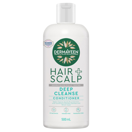 DermaVeen Hair + Scalp Deep Cleanse Conditioner 500mL - OhYouLuckyDuck.com.au