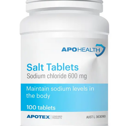 ApoHealth Salt 600MG 100 Tablets