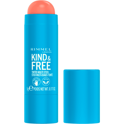 Rimmel Kind & Free Clean Multi-Stick 002 Peachy Cheeks - OhYouLuckyDuck.com.au