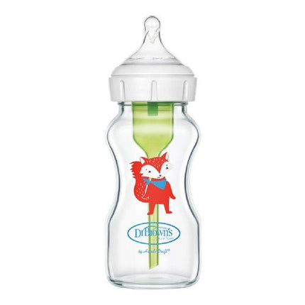 Dr. Brown's Options+ Wide Neck Glass Baby Bottle 270ML