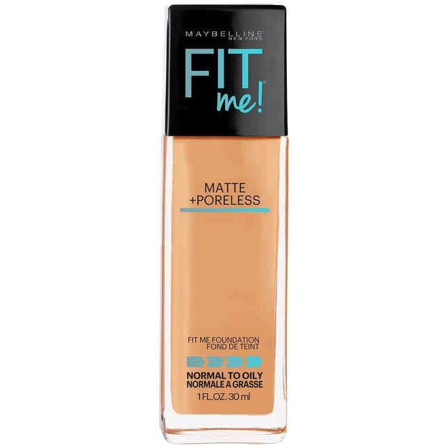 Maybelline Fit Me Foundation Matte & Pore 322 Warm Honey - OhYouLuckyDuck.com.au