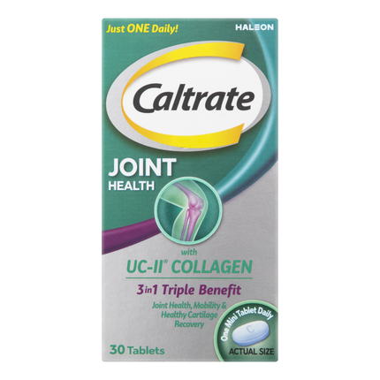 Caltrate Joint Health with UC-II Collagen 30 Tablets