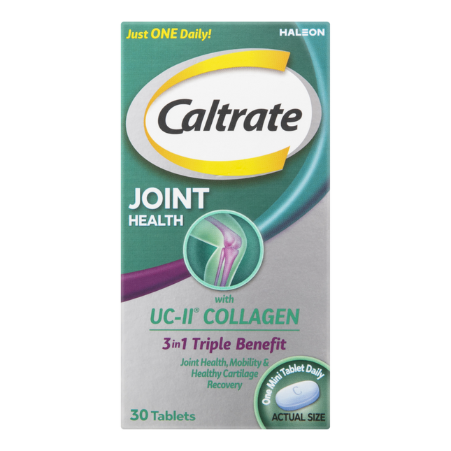 Caltrate Joint Health with UC-II Collagen 30 Tablets