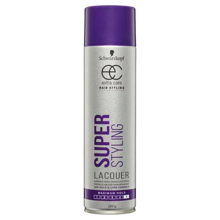 Schwarzkopf Extra Care Super Styling Lacquer 250g - OhYouLuckyDuck.com.au