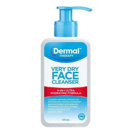 Dermal Therapy Very Dry Face Cleanser 175mL