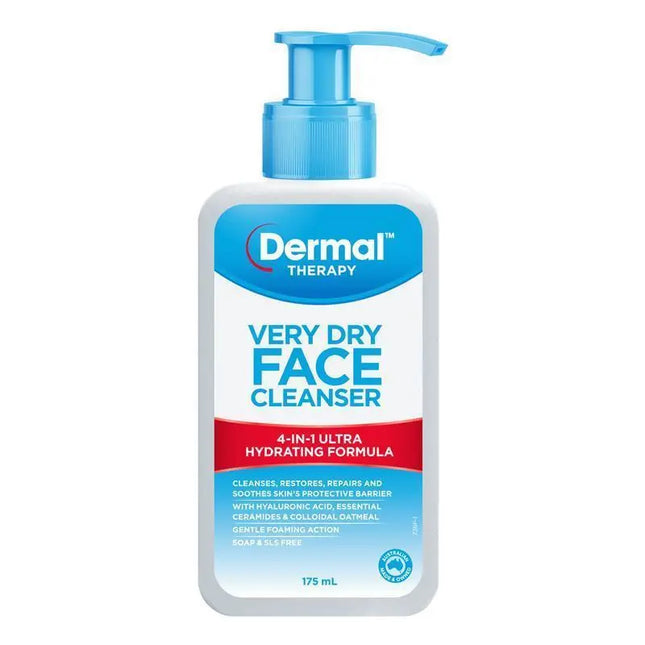 Dermal Therapy Very Dry Face Cleanser 175mL