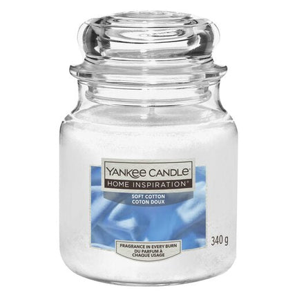 Yankee Candle Jar Candle Soft Cotton 340g